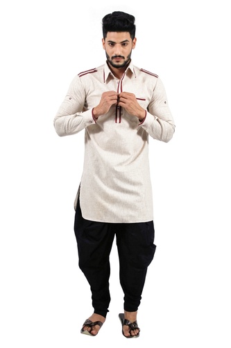 Almond  Pathani Suit  RK4145