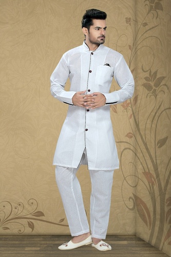 White Color Astounding Kurta Payjama