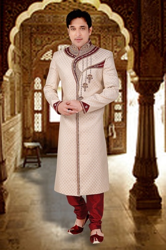 Unique Designer Collection Chinese Collar Royal Sherwani For Wedding