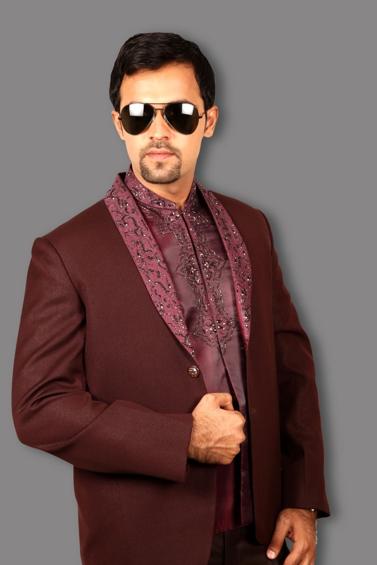 Modish 3 Piece Jodhpuri Suit BL3051