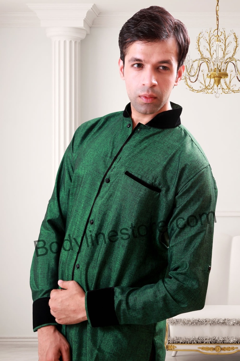 Green Kurta Pajama BL1059