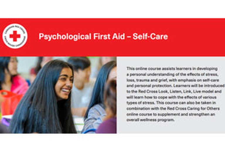 Psychological First Aid – Self-Care