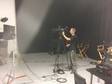 Cameraman Recording an Event - Vancouver Video Production Services by Tetra Films