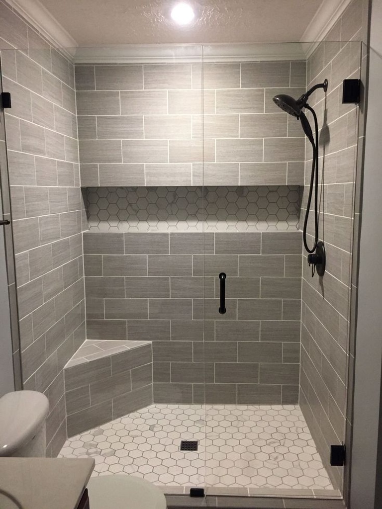 A Luxurious Shower Room by Luxury Kitchen Bath Express - Bathroom Remodeling Services Raleigh