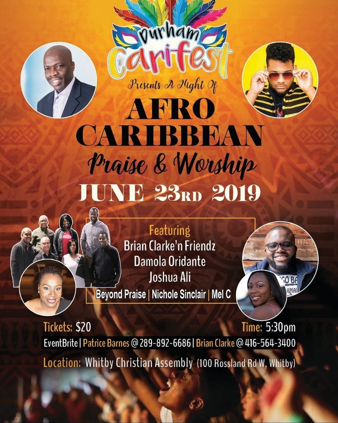 Afro Caribbean Praise and Worship by Durham Carifest - Ajax Caribbean Festival