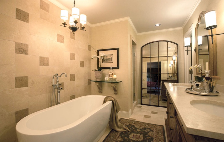 Custom Bathroom Design by Jodell Clarke Designs LLC - Interior Stylist Dallas TX