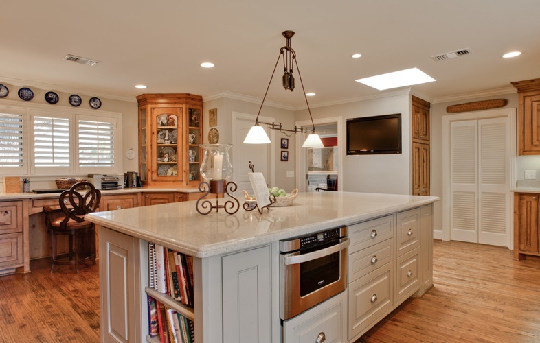 Marble Kitchen Countertop - Interior Design Services Dallas by Jodell Clarke Designs LLC