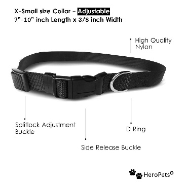 Adjustable Pet Collar - Product Photography Addison by Hurst Digital