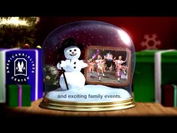 American Airlines Center: Digital Holiday Card video by Hurst Digital