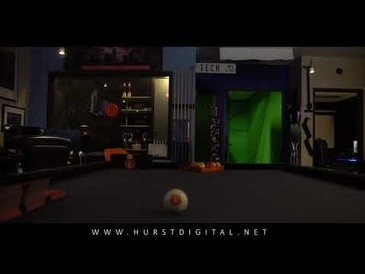 Hurst Digital Pool Table - Video Production Dallas