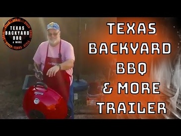 Texas Backyard BBQ Trailer