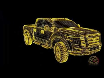 3D Car Animation Preview #2 = X Ray Added