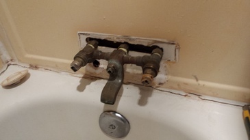 
Replace bathtub faucet by Best Handy Hubby Renovation and Painting Services