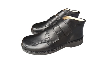 Custom Velcro Mid Ankle Boots