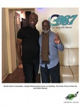 British Actor and Comedian, Joseph Marcell best known as Geoffrey, The Fresh Prince of Bel-Air with Keith Ebanks