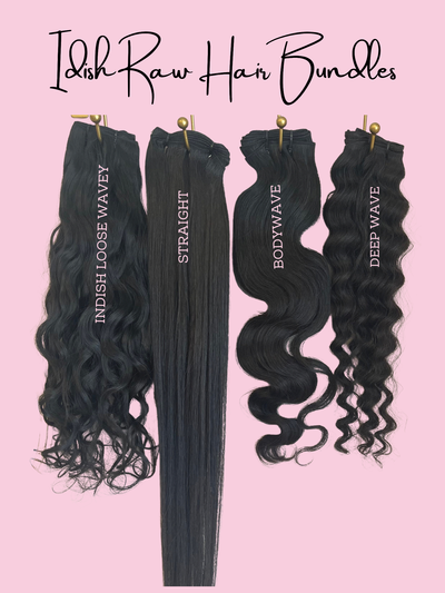 Indish Raw Hair For PRE ORDER ONLY (STRAIGHT)