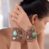 Lila Bracelet in Green Agate Buy Bracelets Online at Lakkota