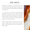 Additional Information on Red Agate Natural Gemstone