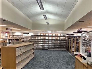 Carpet installation - library