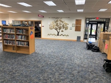 public library carpet installation services