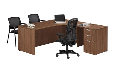 Harmony Desk Shell with Corner Extension