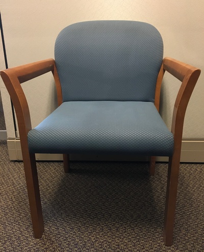 Used Gunlocke Stacking Chair