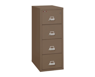 Fire Resistant FireKing 4 Drawer Vertical File - Legal Size
