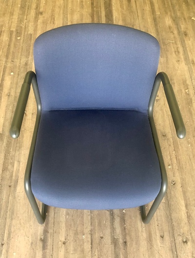 Used Kinetix Sled Base Chair with Arms