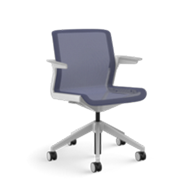 Allsteel Clarity Work Chair - Navy Mesh Seat and Back