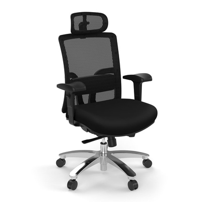 Storlie Trillian Big and Tall Task Chair with Headrest