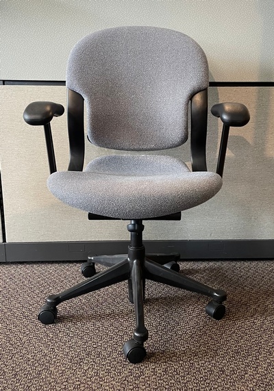 Used Herman Miller Equa Task Chair with Fixed Black Arms
