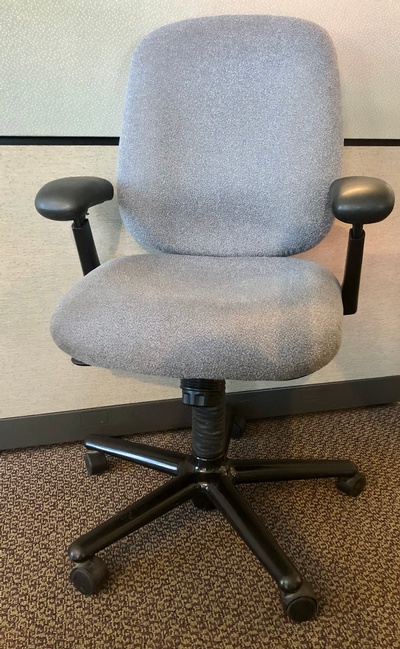 Used Herman Miller Ergon Task Chair with Arms- Gray Iota Upholstery