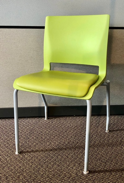 Demo Sale- SitOnIt Seating Rio 4 Leg Chair with Upholstered Seat