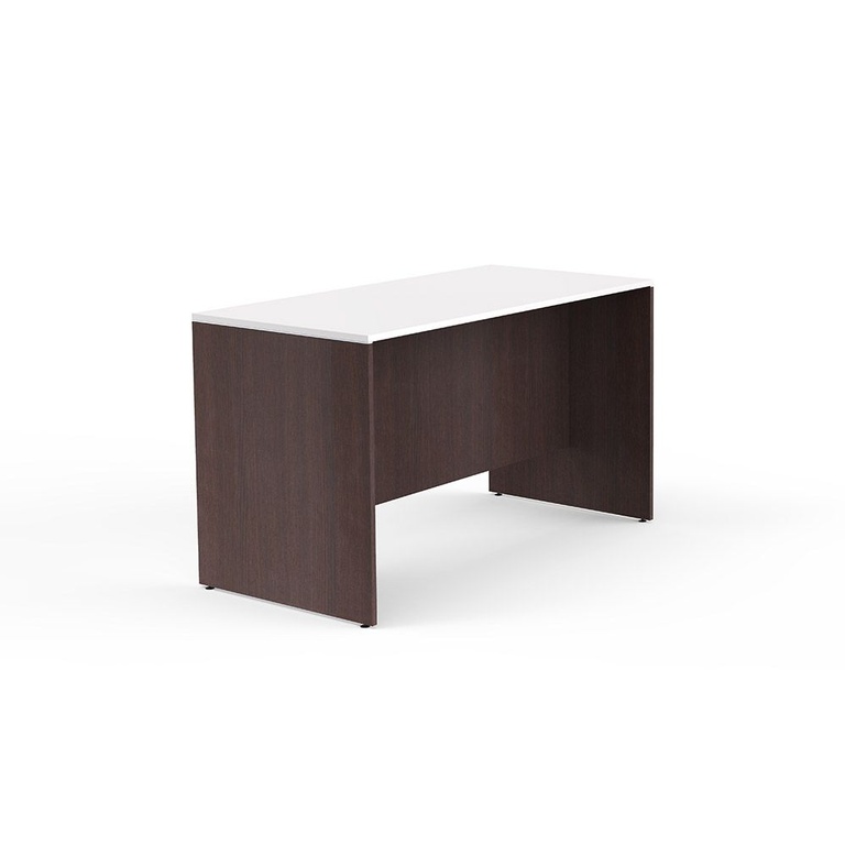 Gathering Table in Espresso and White Laminate