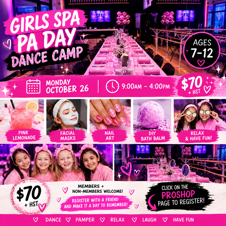 Girls Spa PA DAY Camp