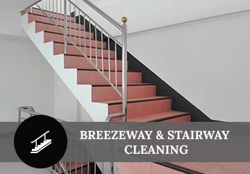 Breezeway and Stairway Cleaning Houston by AcoStar Cleaning
