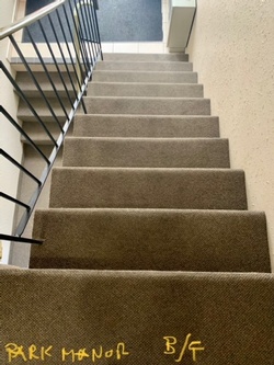Stairwell Carpet Cleaning Services at Park Manor Apartments by Professional Cleaning Experts at JAG Cleaning Services Ltd.