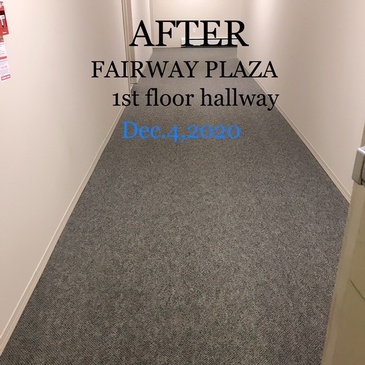 After Cleaning Hallway at Fairway Plaza Apartments by Professional Cleaners in Lethbridge, AB at Best Cleaning Company