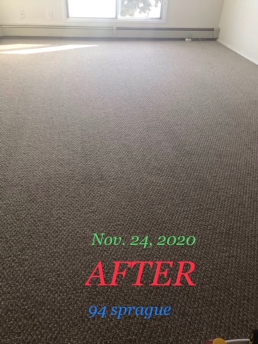 After Cleaning Area Carpet at Sprague Apartments by Top Cleaning Professionals at JAG Cleaning Services Ltd.