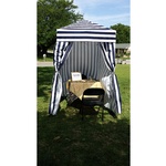 Black and White Tent - Psychic Reading Texas by Mystic Kathryn