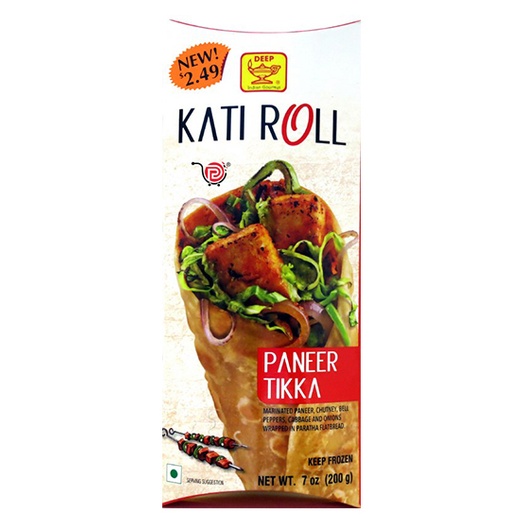 Deep Kati Roll Paneer Tikka