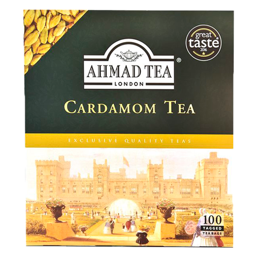 ahmad tea carddamon teabag 100