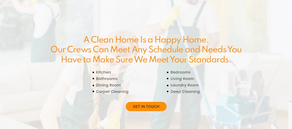 A clean home is a happy home. Cleaning Services Boston MA by DMaidsPro