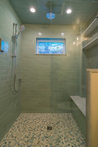 Bathroom Design East Greenwich, Rhode Island by PFNY Design