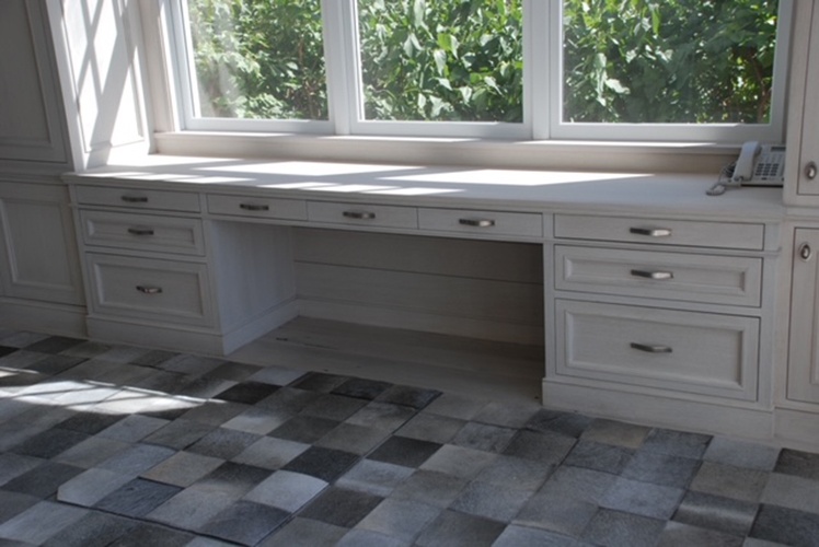 White Custom Wooden Work - Interior Design in Massachusetts by PFNY Design