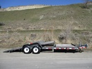 TRAIL KING tilt deck Construction trailer, model TKT16U (SOLD)