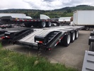 TRAIL KING tri axle beavertail trailer TK50 with 22.5 tires (SOLD)
