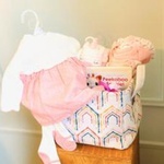 Gift Boxes Baby basket - Wedding Florist Brossard - YnV Lifestyle Inc.