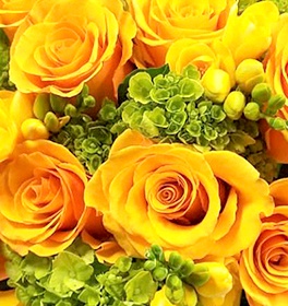 Brossard Floral Services - Yellow Mellow Flower Arrangement Design by YnV Lifestyle Inc.