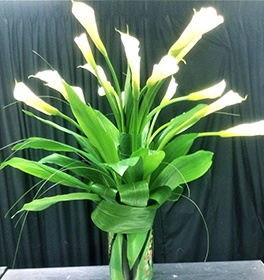 Rhome Contemporary Flower Arrangement Design - Brossard Event Florist at YnV Lifestyle Inc.